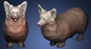 3D model fat dog (STL)